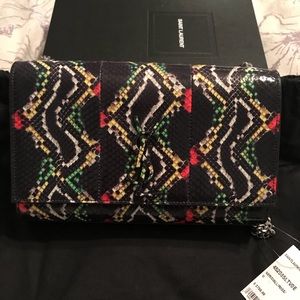 Authentic saint Laurent python brand new